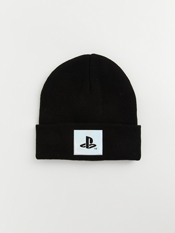 LCW ACCESSORIES Playstation Baskılı Erkek Çocuk Kep Şapka