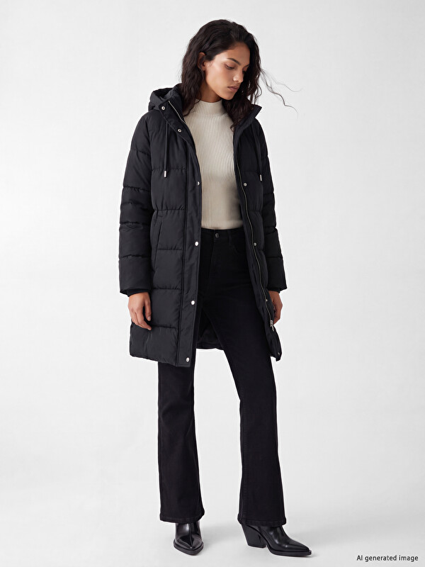 XSIDE Hooded Women's Puffer Coat