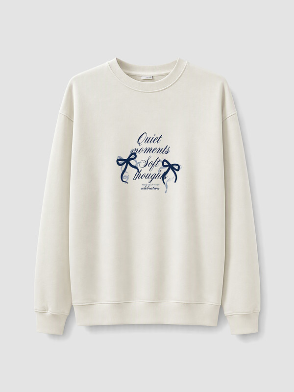 LCW Kids Girl Ecru Sweatshirt