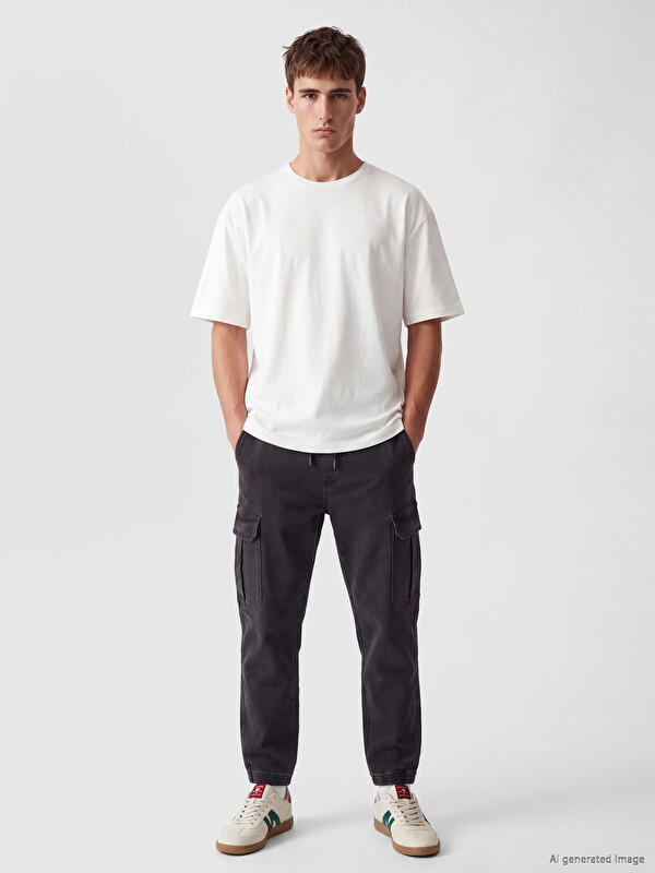 LCW Jeans 780 Jogger Fit Men's Cargo Jeans