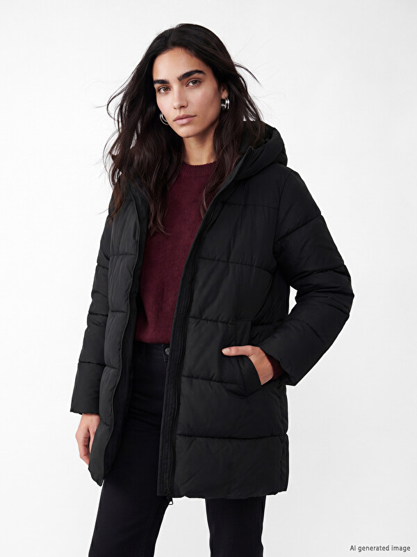 LCW Vision Femër E Zeze Pallto puffer