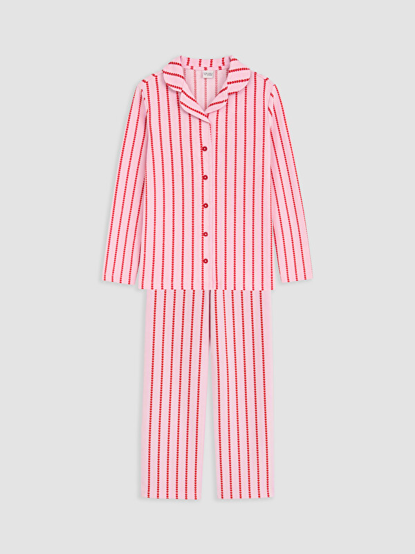 LCW Kids Girl Pink Pyjama Set