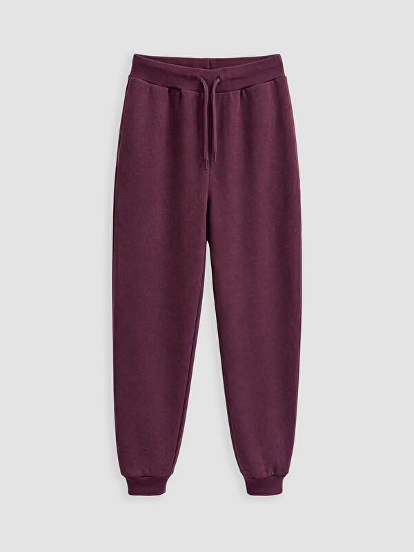 LCW Kids Girl Plum Jogger Sweatpants