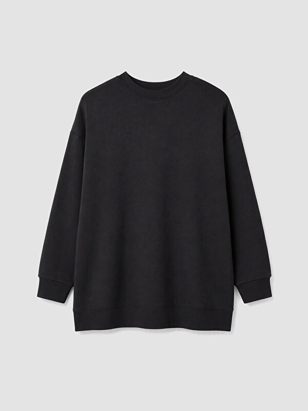 LCW Modest Crew Neck Women's Sweatshirt Tunic