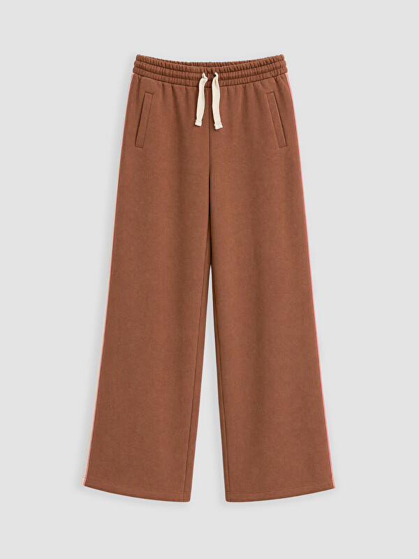 LCW Kids Girl Brown Sweatpants