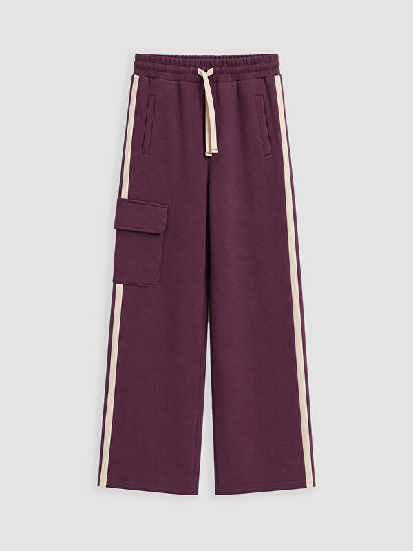 LCW Kids Girl Plum Sweatpants
