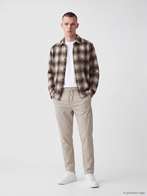 XSIDE Slim Fit Herren Hosen