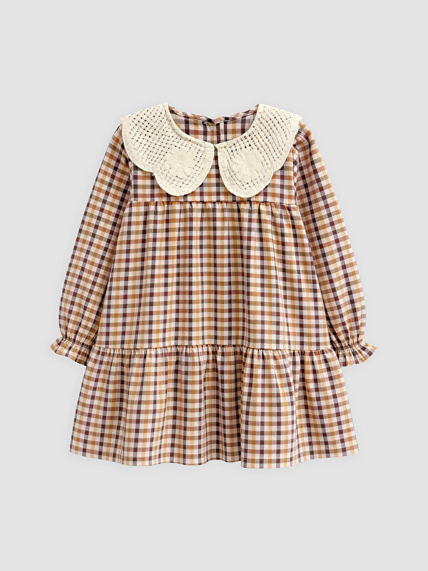 LCW Kids Girl Orange Dress