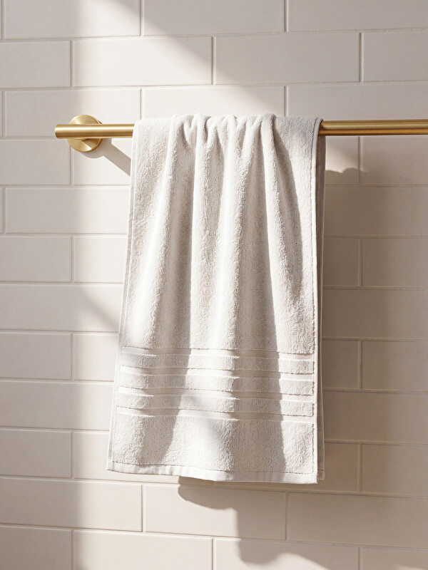 LCW HOME Striped Cotton Hand Towel 50x80 cm