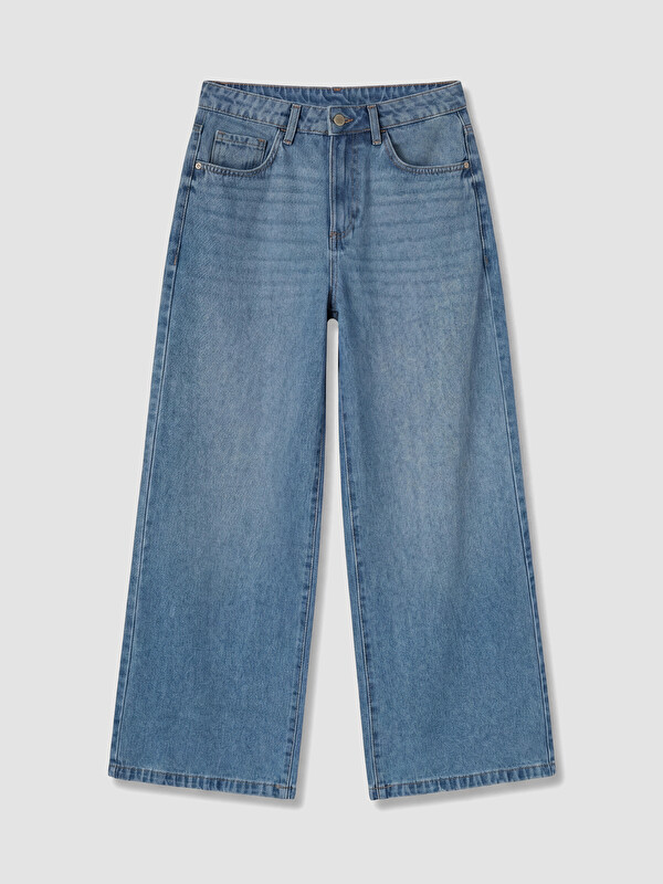 LCW Jeans Γυναίκα Indigo Τζιν