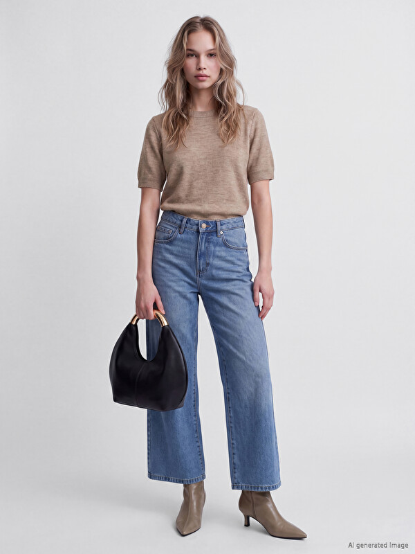 LCW Jeans Женские джинсы широкого кроя