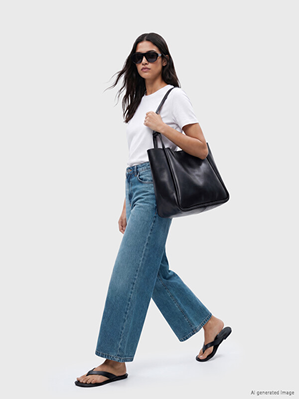 LCW Jeans Wideleg Kadın Jean Pantolon