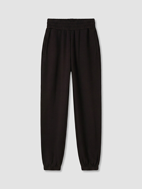 LCW Vision Woman Black Jogger Sweatpants