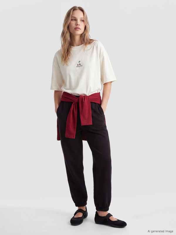 LCW Vision Elastic Waist Women's Jogger Sweatpants
