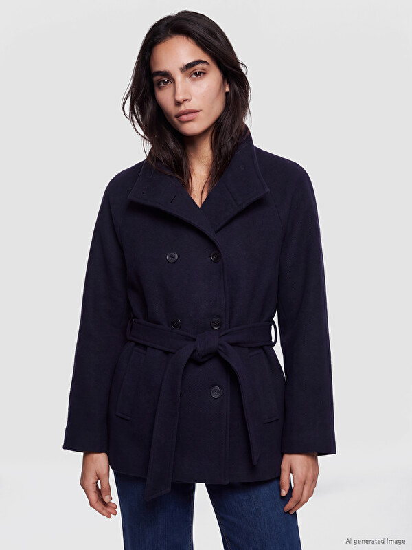 LCW Vision Wool Blended Women's Cachet Coat