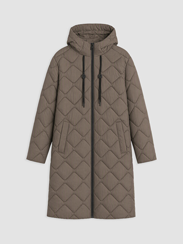 LCW EVERYDAY Hooded Quilted Women's Puffer Coat