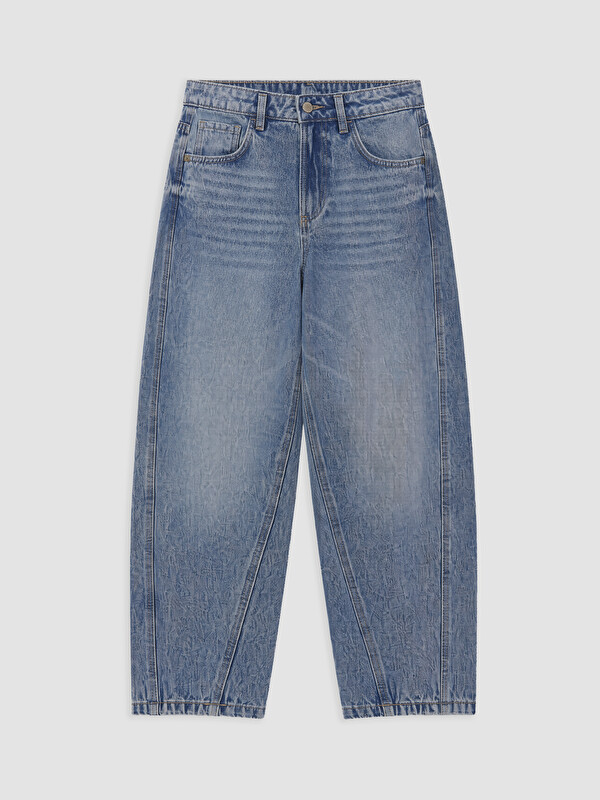 LCW Jeans Barrel Fit Kadın Jean Pantolon