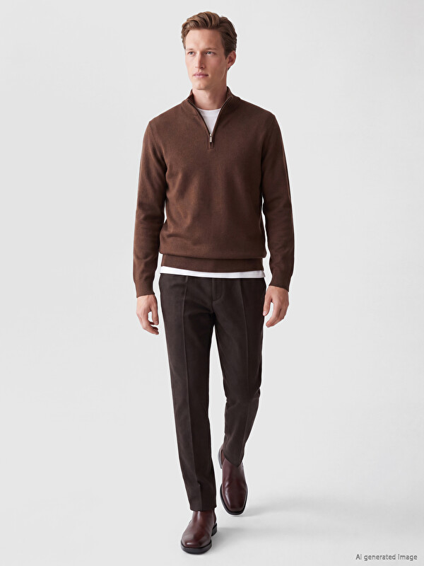 SOUTHBLUE Regular Fit Dokulu Kumaş Erkek Pantolon