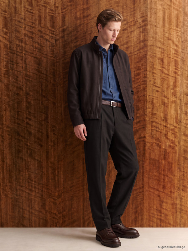 SOUTHBLUE Regular Fit Yün Karışımlı Erkek Pantolon