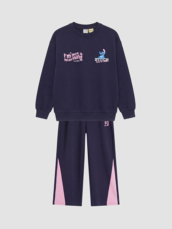 LCW Kids Tamno Plava Komplet Devojka