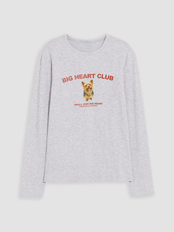 LCW Kids Vajzë Gri T-shirt