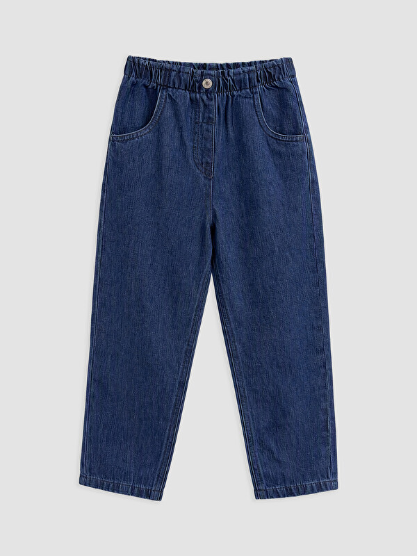 LCW Kids Regular Fit Embroidered Girls' Jean
