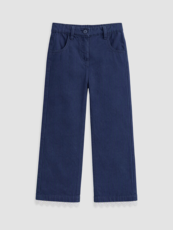 LCW Kids Regular Fit Girls' Gabardine Trousers