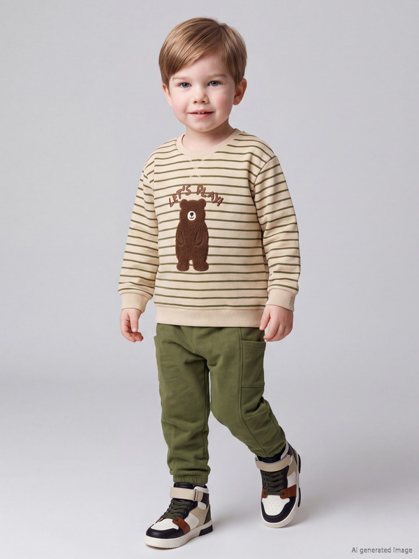 LCW baby Za bebe dječake debele jogger trenirke