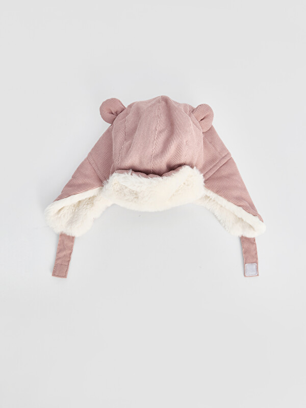 LCW baby Plush Lined Baby Girls' Beanie