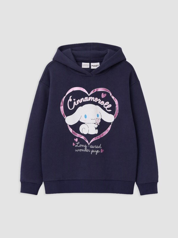 LCW Kids Girl Navy Sweatshirt
