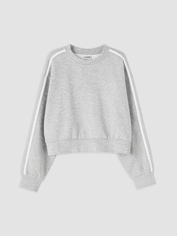 LCW Kids Girl Grey Sweatshirt