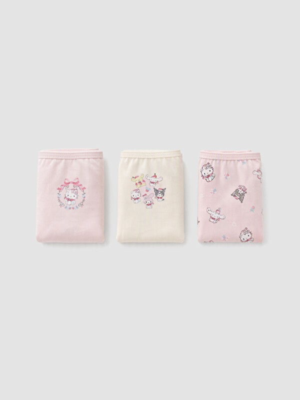 LCW Kids Hello Kitty Baskılı Kız Çocuk Külot 3'lü