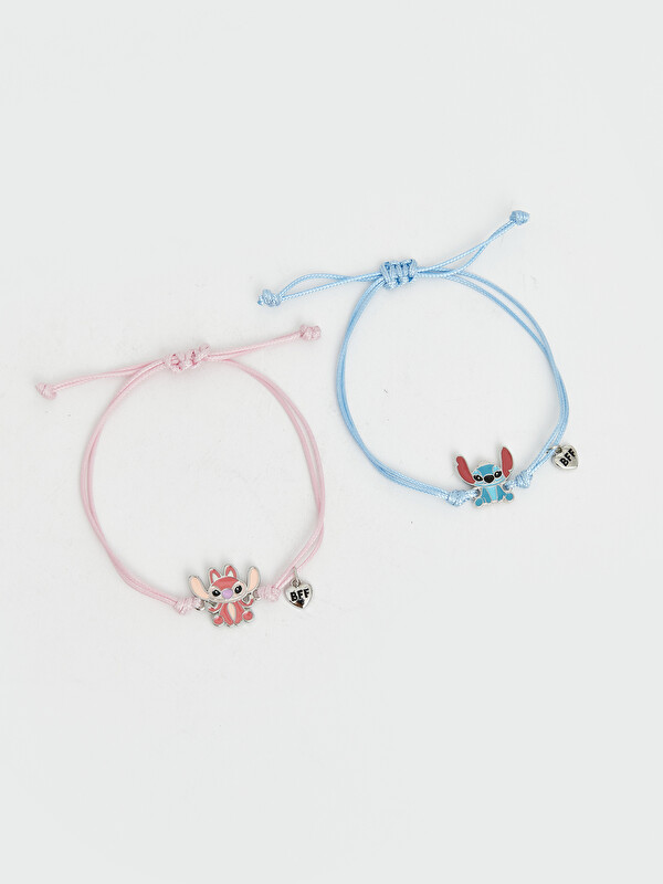 LCW JOY Stitch Figürlü Kız Çocuk Bileklik Seti 2'li
