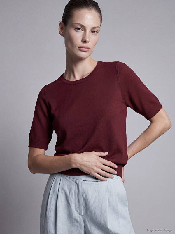 LCW EVERYDAY Crew Neck Women's Knitwear Sweater