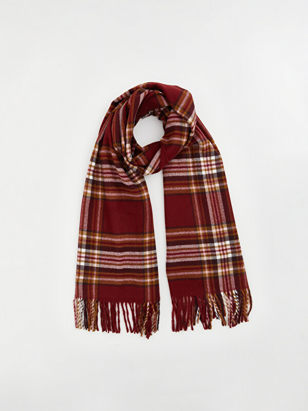 LCW ACCESSORIES Plaid Patterned Women's Scarf