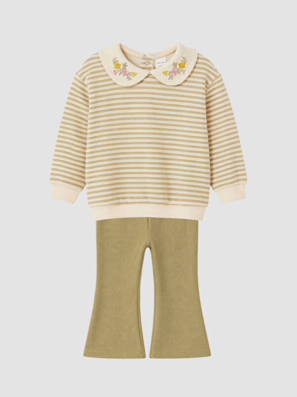 LCW baby Baby Girl Ecru Set