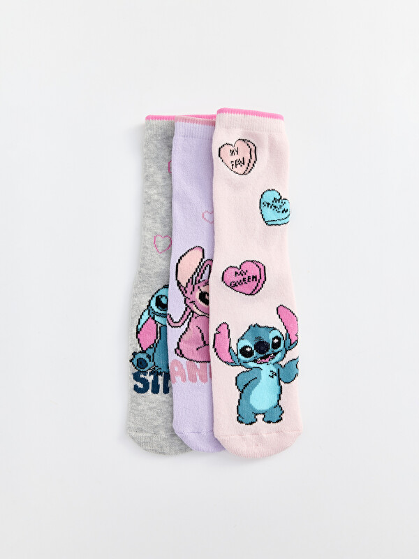 LCW Kids Girl Lilac Ankle Socks