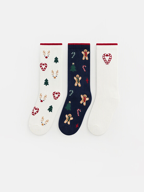 LCW DREAM Frau Ecru Knöchelsocken