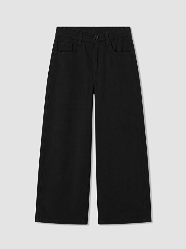 LCW Kids Regular Fit Girls' Twill Trousers