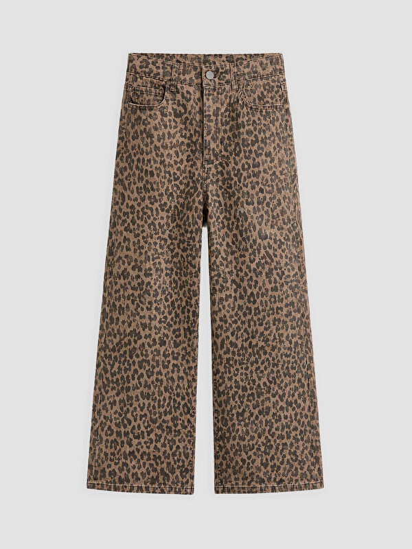 LCW Kids Regular Girls' Twill Trousers