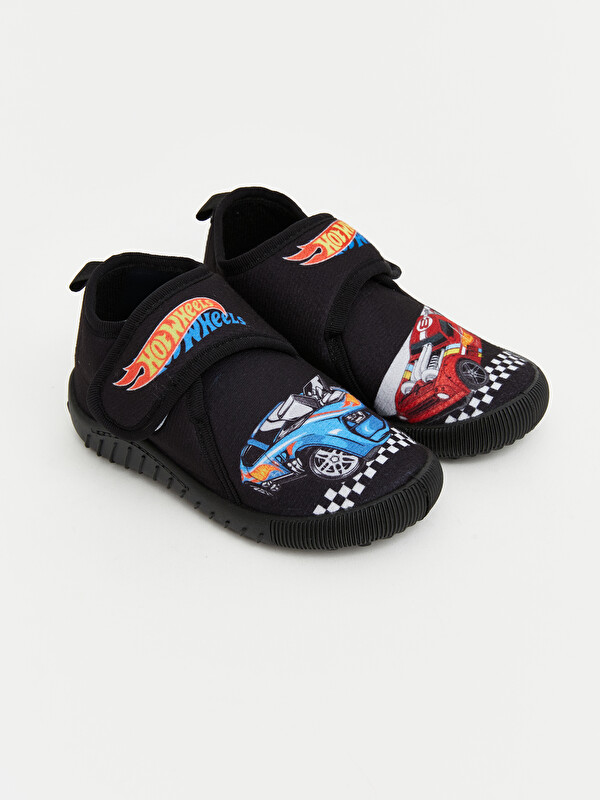 LCW STEPS Hot Wheels Baskılı Erkek Çocuk Panduf