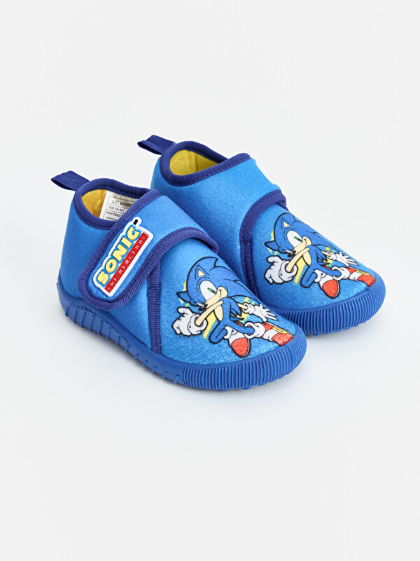 LCW STEPS Sonic Baskılı Erkek Çocuk Panduf