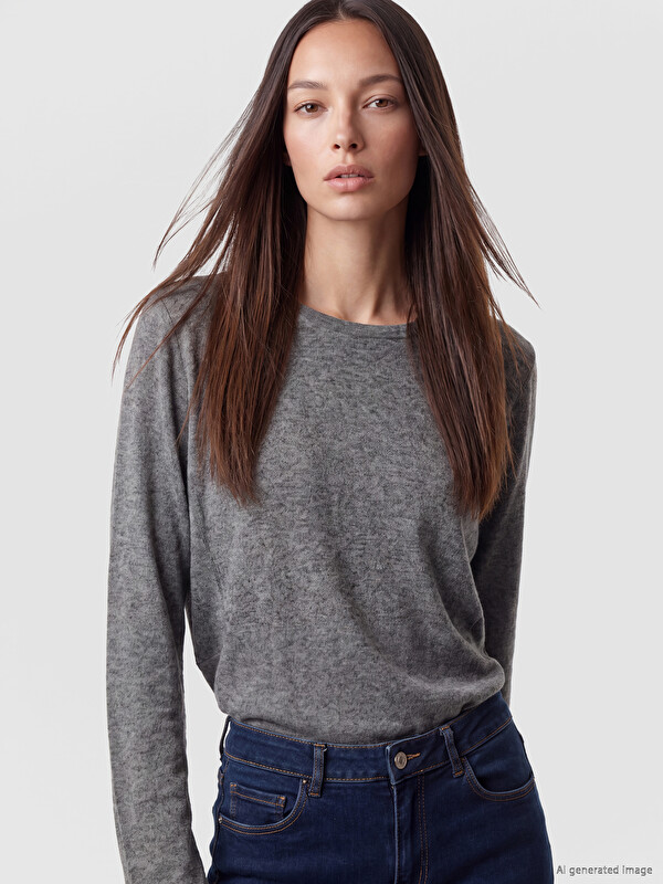 LCW EVERYDAY Crew Neck Women's Body