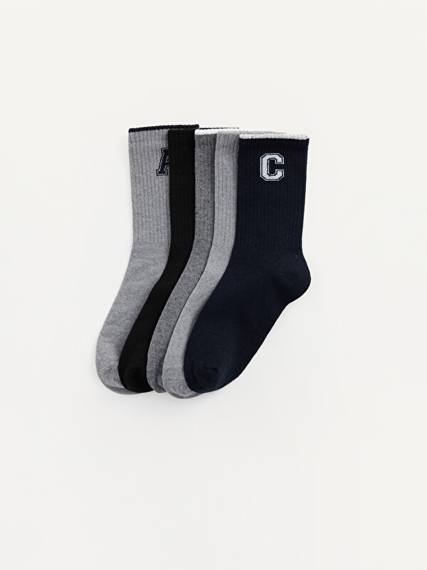 LCW Kids Erkek Çocuk Soket Çorap 5'li