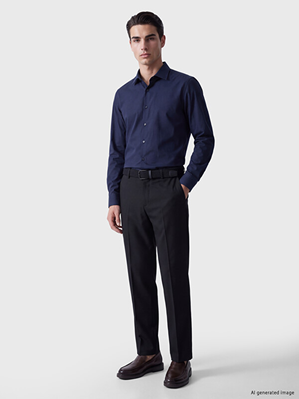 LCW BUSINESS Man Navy Shirt