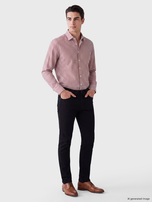 LCW BUSINESS Slim Fit Striped Men's Shirt