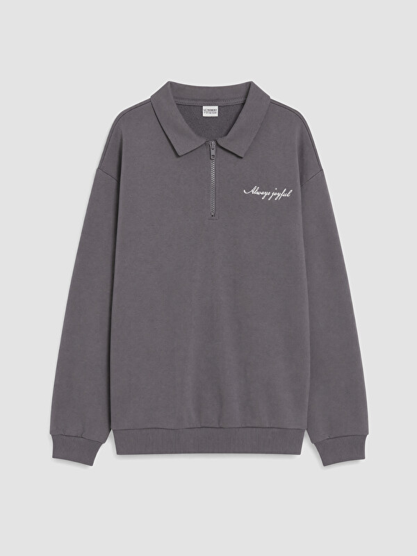 LCW Kids Boy Grey Sweatshirt