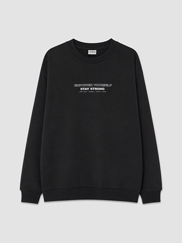 LCW Kids Boy Black T-Shirt
