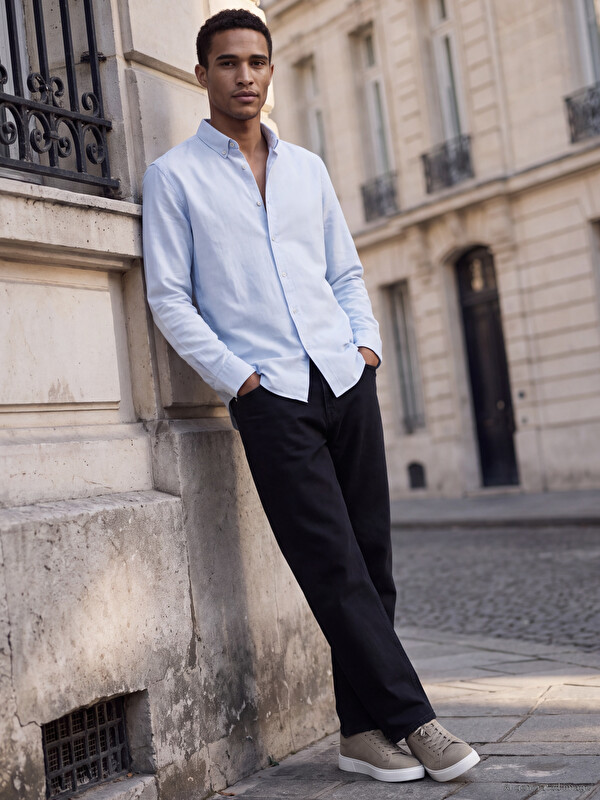 LCW Jeans 745 جينز رجالي واسع القَصّة
