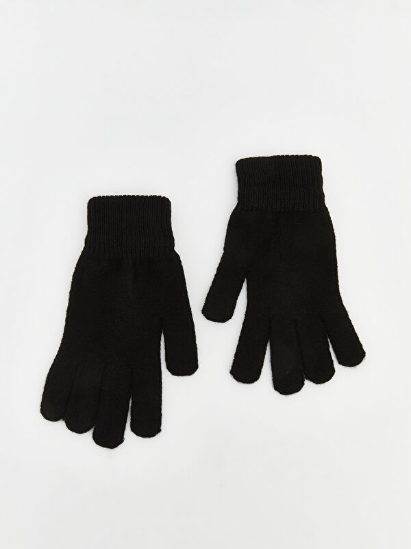 LCW ACCESSORIES Basic Triko Kız Çocuk Eldiven